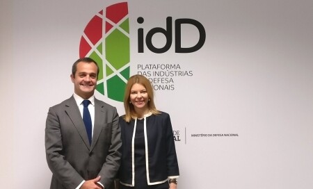 Visita da Embaixadora da Roménia em Portugal à idD