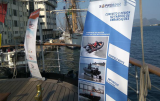 Empresas portuguesas de Defesa apresentam-se no Brasil a bordo do navio-escola Sagres
