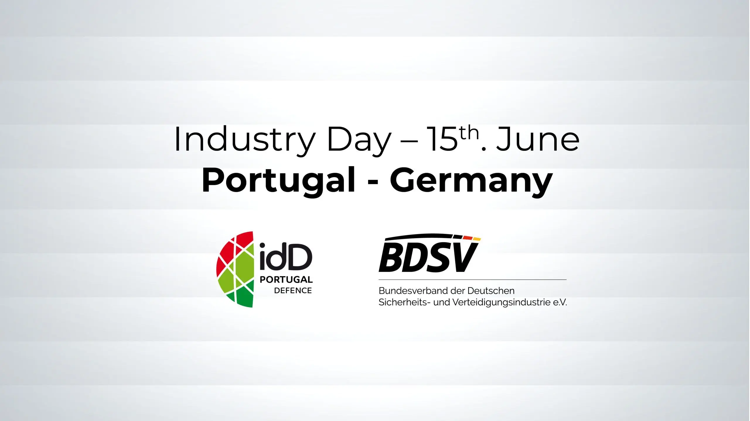Industry Day - Portugal Germany