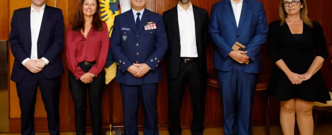 idD Portugal Defence reúne com Chefe do Estado-Maior da Força Aérea