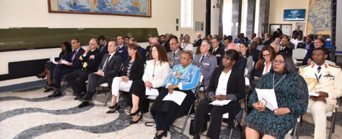 idD acompanha Ministra da Defesa Nacional à 3ª edição do Curso de Segurança Marítima