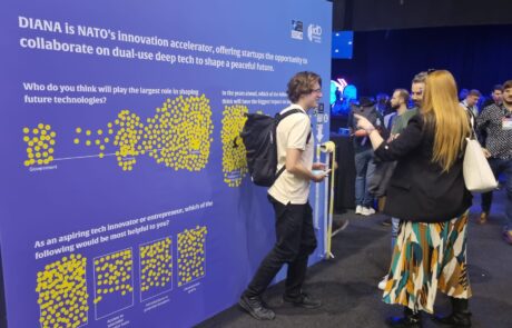 idD e NATO/DIANA marcam presença na Web Summit 2023