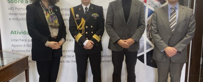 Reunião com o Adido de Defesa da Roménia em Lisboa