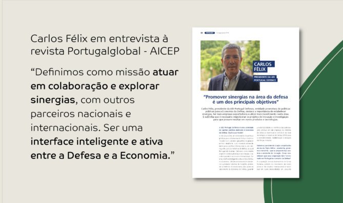 Carlos Félix em entrevista à revista Portugalglobal - AICEP
