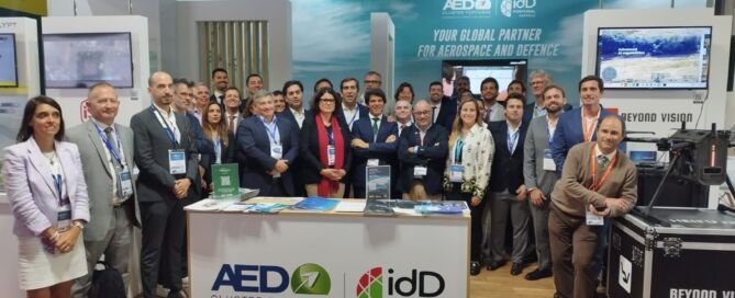 Stand Portugal no Farnborough International Airshow 2024