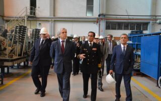 Ministro da Defesa Nacional visita o Arsenal do Alfeite