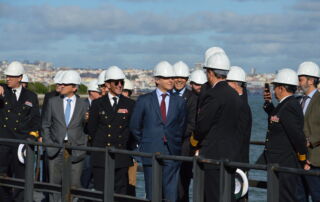 Ministro da Defesa Nacional visita o Arsenal do Alfeite