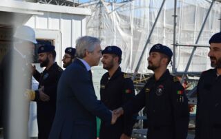 Ministro da Defesa Nacional visita o Arsenal do Alfeite