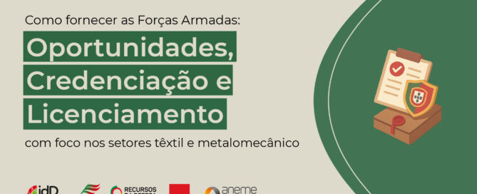 Webinar “Como fornecer às Forças Armadas”