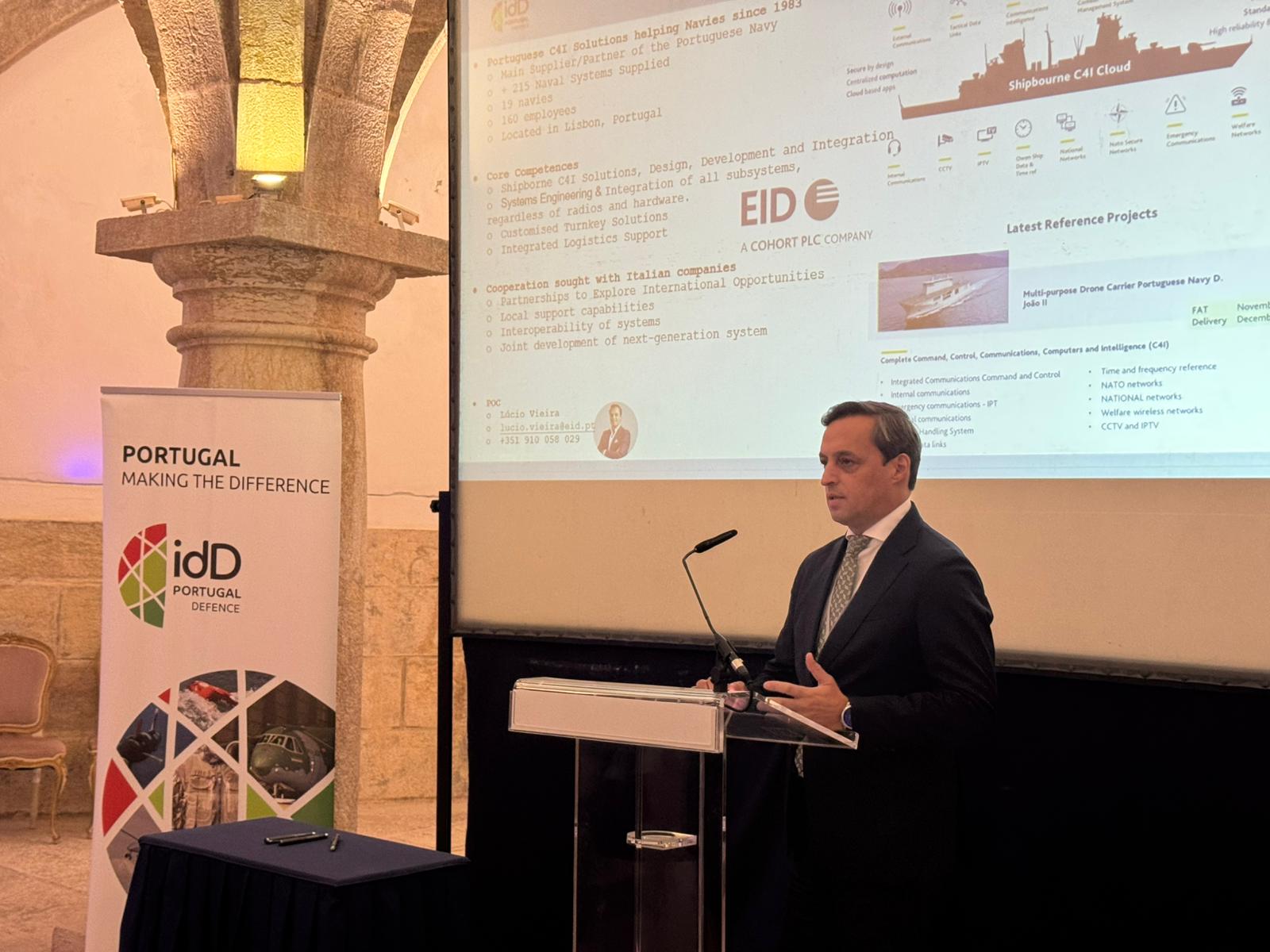 idD Portugal Defence e Fincantieri assinam Declaração de Intenções (10) idD Portugal Defence e Fincantieri assinam Declaração de Intenções