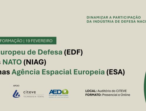 Inscrições abertas | Sessão de Informação sobre o EDF, Estudos NIAG e Programas da ESA