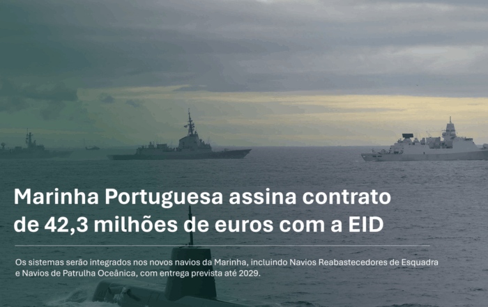 Marinha Portuguesa assina contrato com a EID