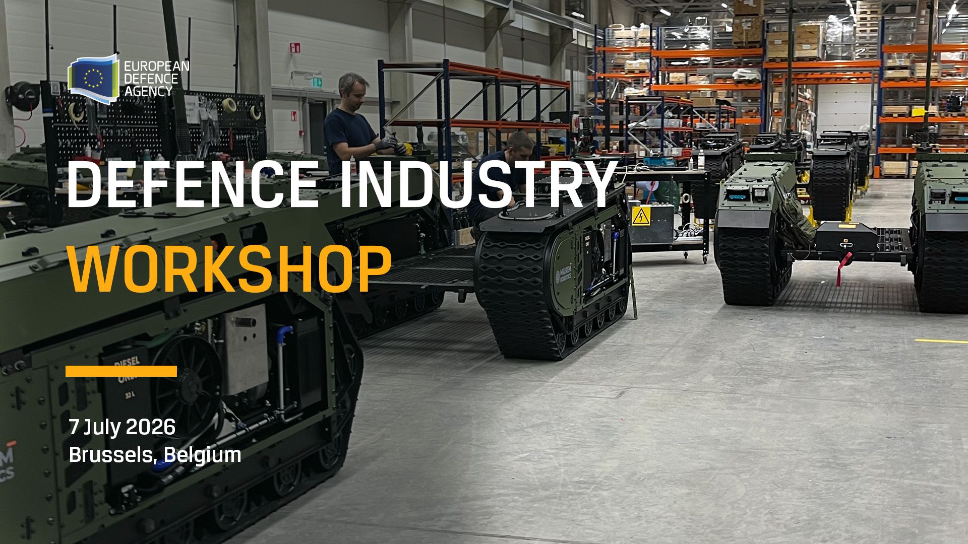 Workshop da EDA para a Indústria de Defesa