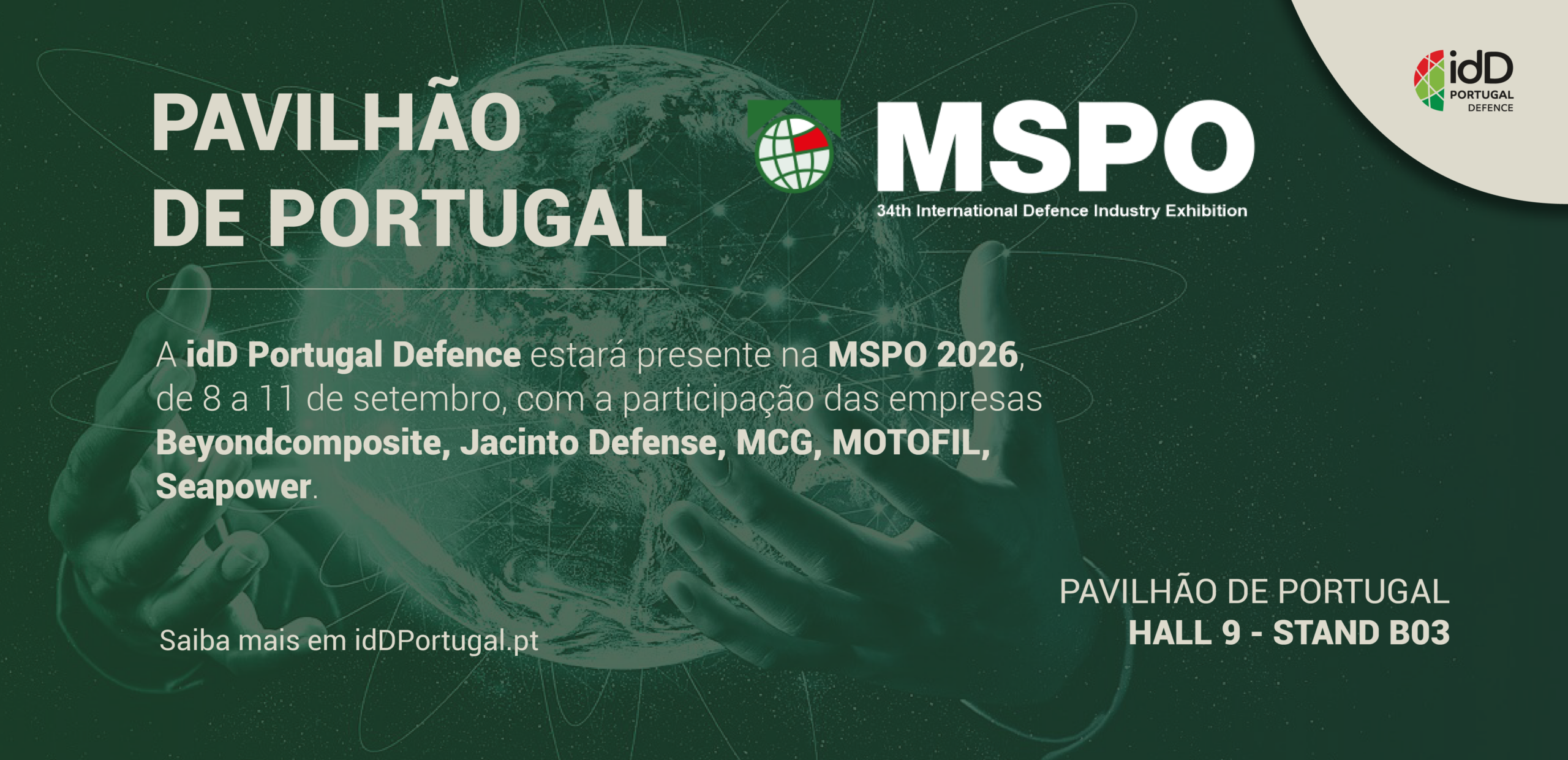 Pavilhão de Portugal na MSPO 2026