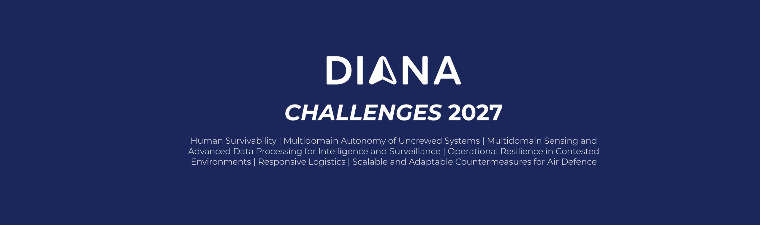 DIANA Challenges 2027 DIANA Challenges 2027