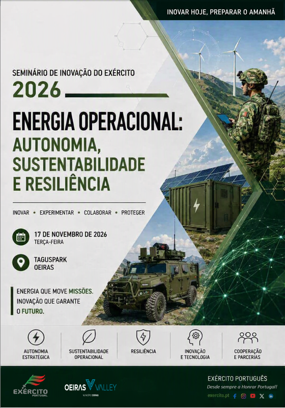 Seminário de Inovação do Exército 2026 - “Energia Operacional: Autonomia, Sustentabilidade e Resiliência”
